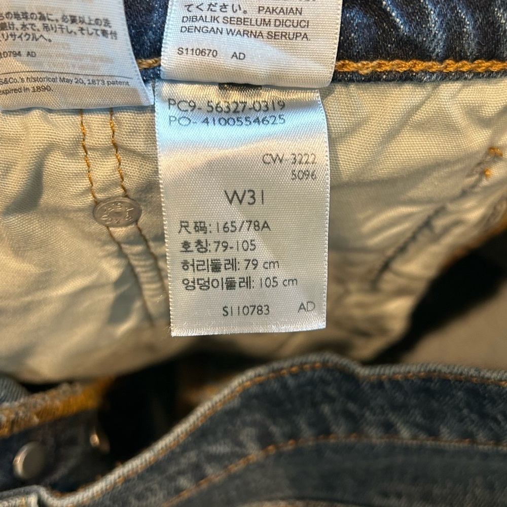 Levi’s 501 original button fly Jean cut off shorts. Classic American - Picture 8 of 11